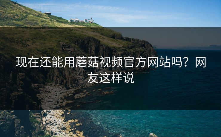 现在还能用蘑菇视频官方网站吗？网友这样说